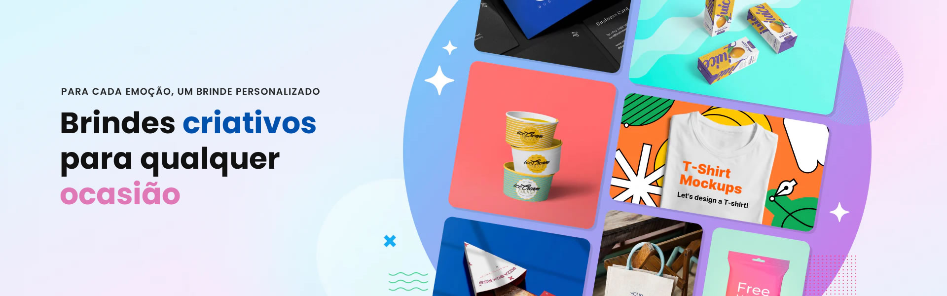 Brindes criativos